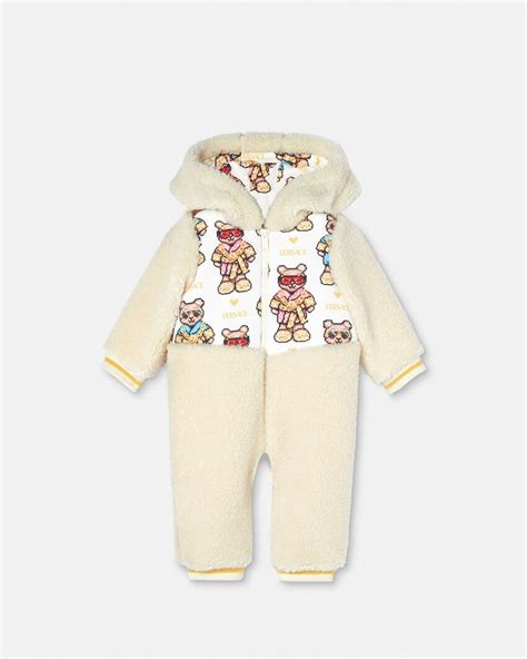 tutina versace neonato|Tute Snowsuit di Versace Kids .